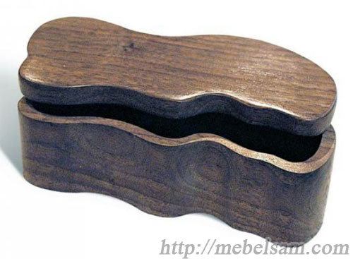 Оригинальная деревянная шкатулка. Изготовление. Фото